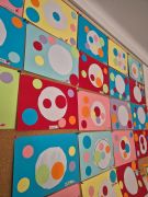 Galeria prac dzieci w kropki